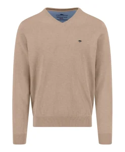 Heren trui beige