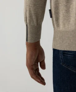 Heren trui beige