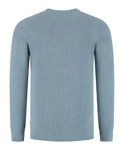 Heren trui blauw
