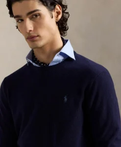 Heren trui blauw