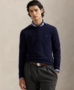Heren trui blauw