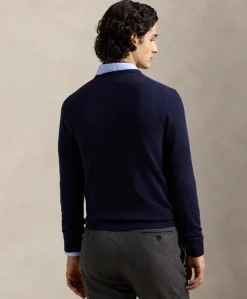 Heren trui blauw