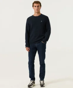 Heren trui blauw