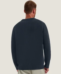Heren trui blauw