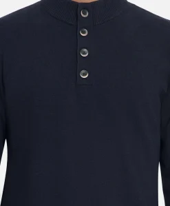 Heren trui blauw