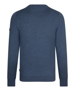 Heren trui blauw