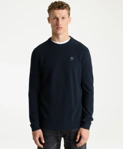 Heren trui blauw