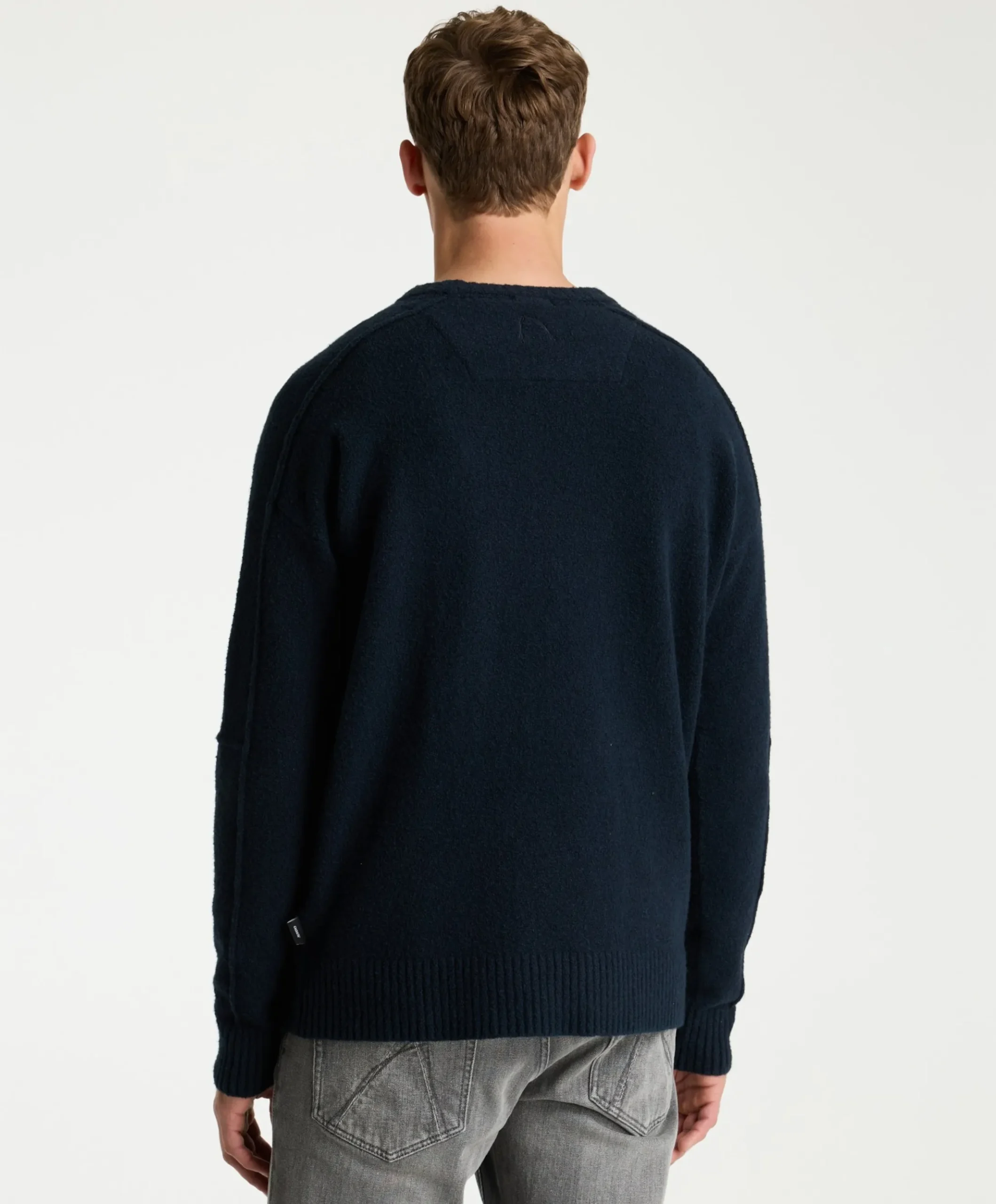 Heren trui blauw
