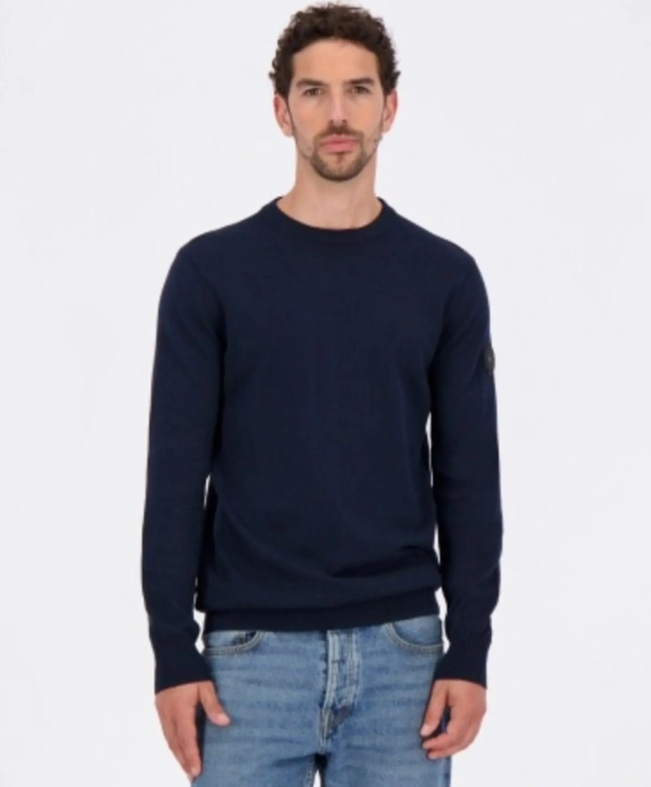 Heren trui blauw