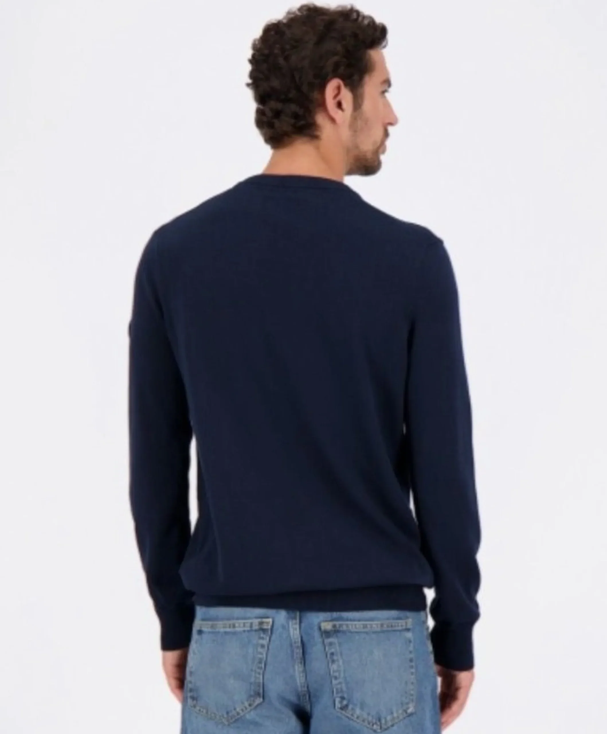 Heren trui blauw
