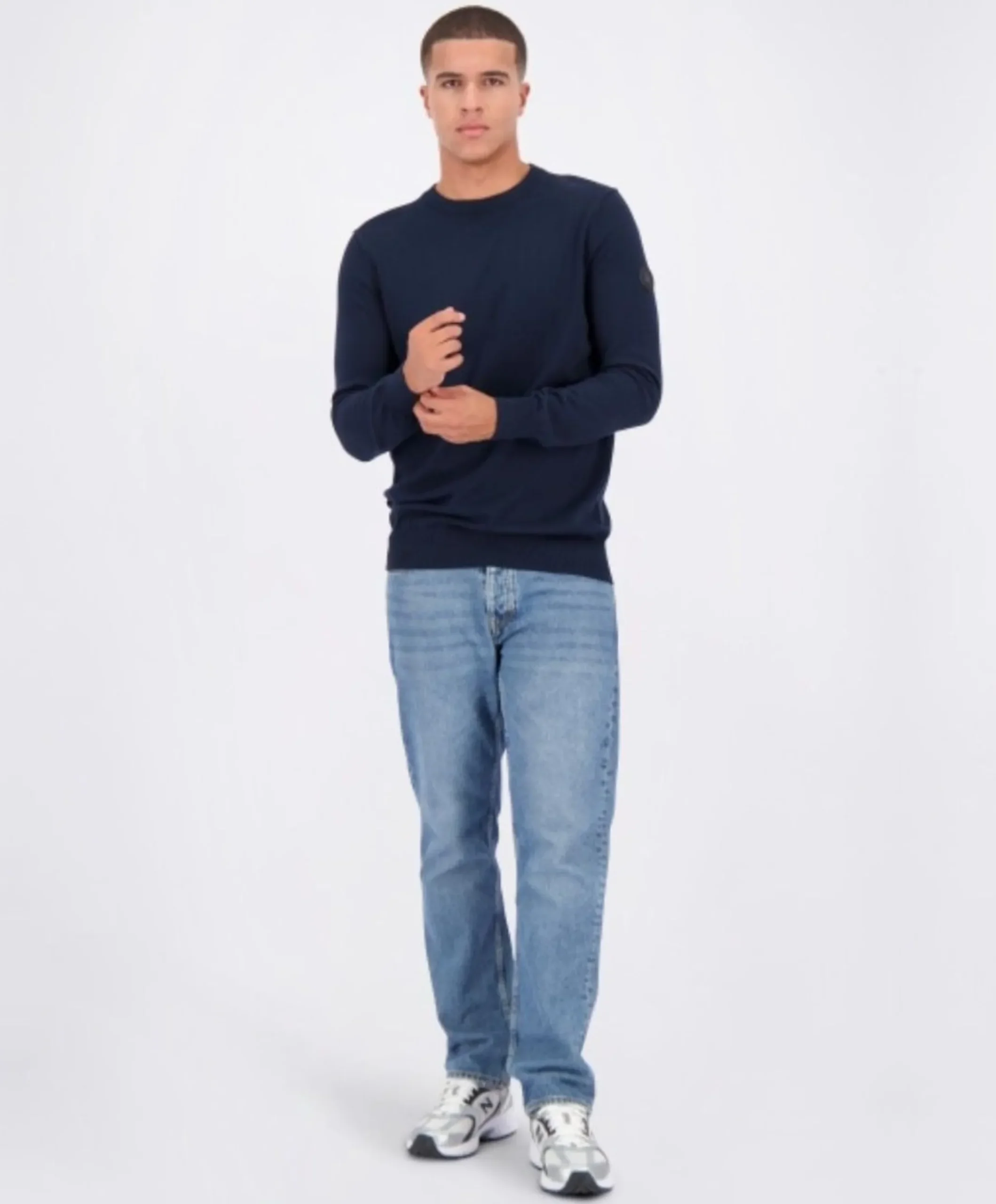 Heren trui blauw