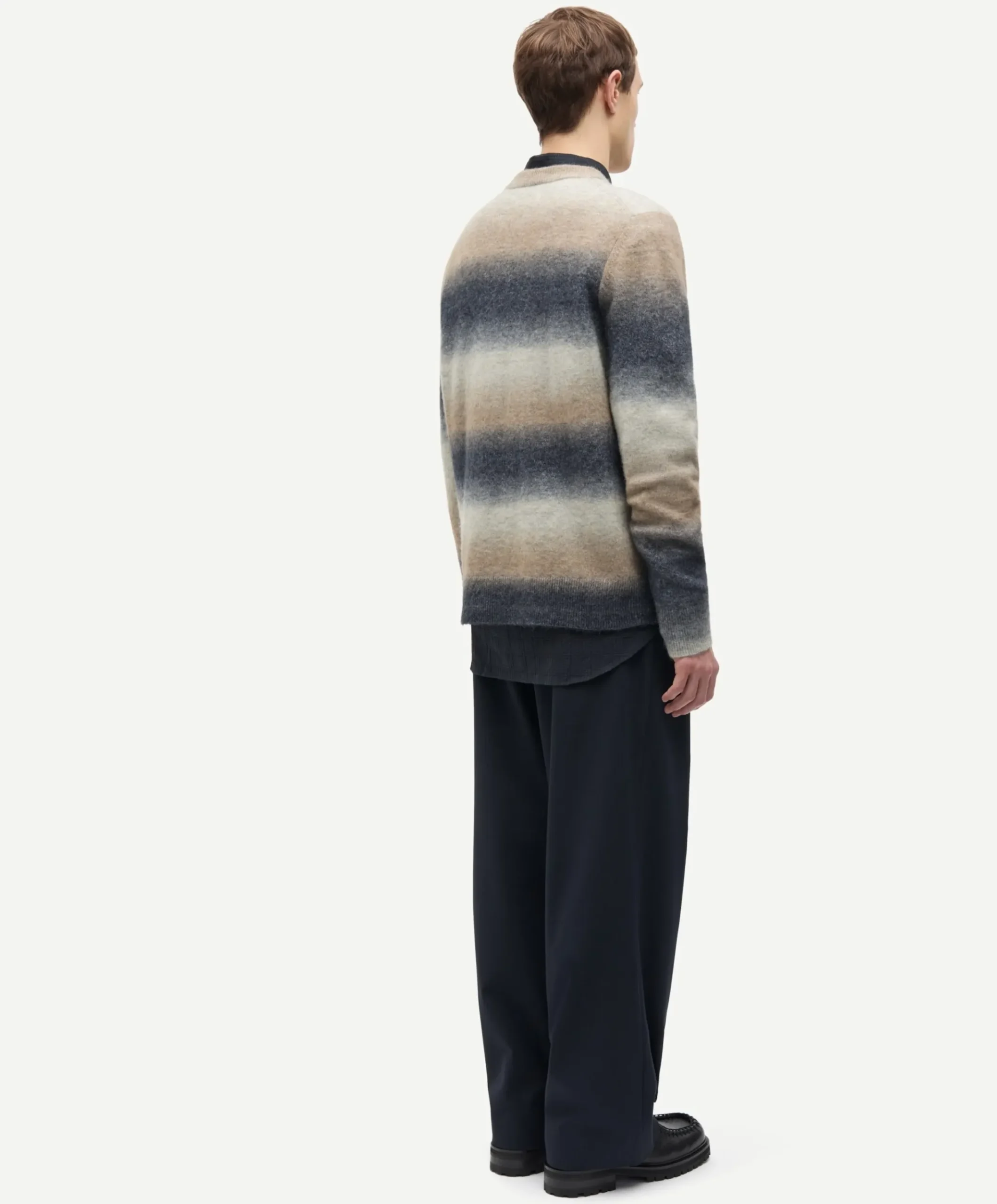 Heren trui blauw