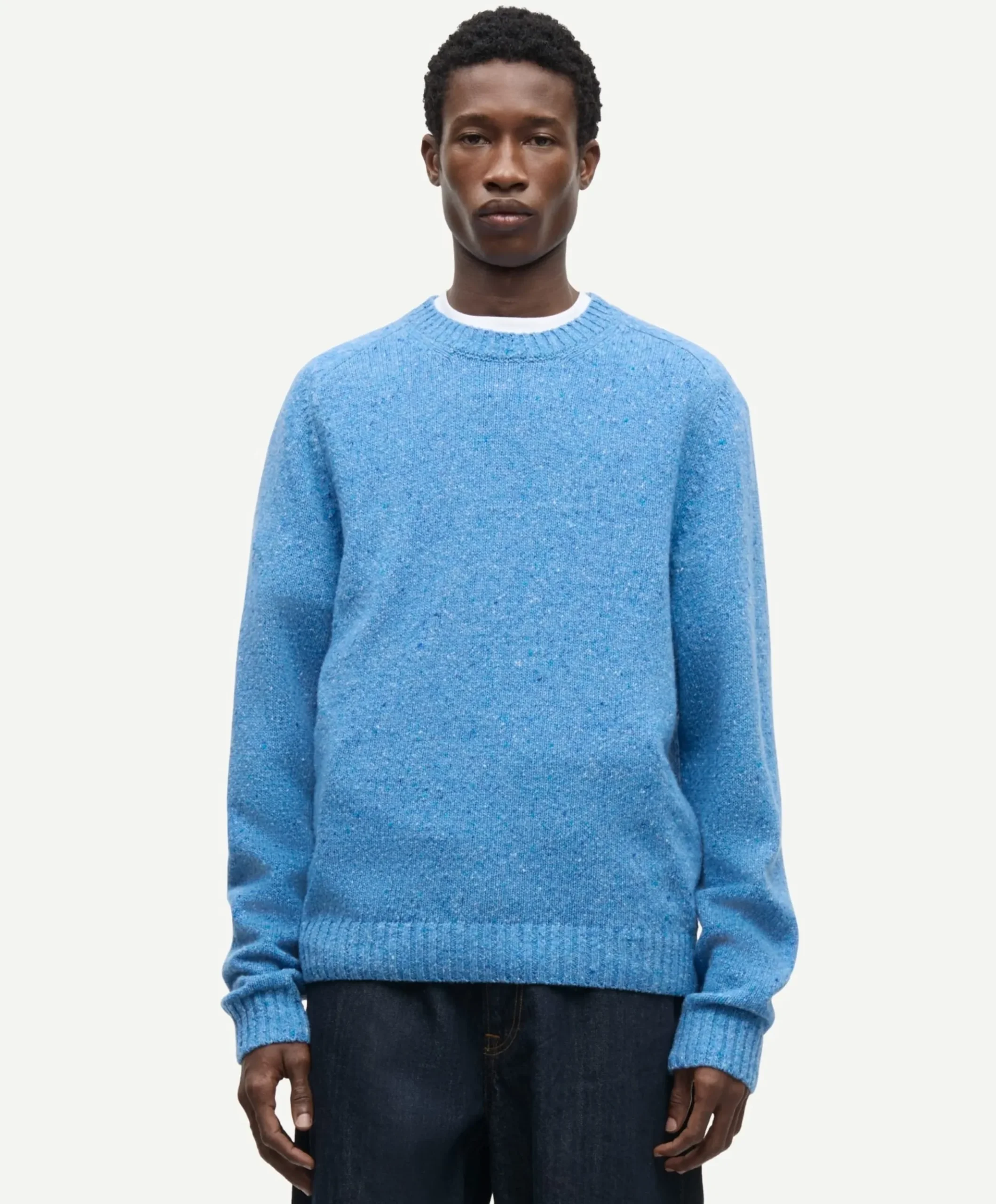Heren trui blauw