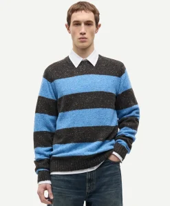 Heren trui blauw