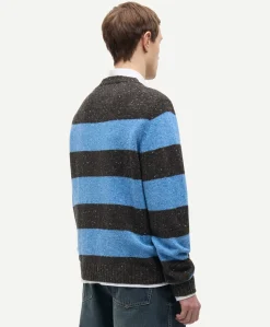 Heren trui blauw