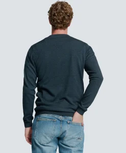 Heren trui blauw