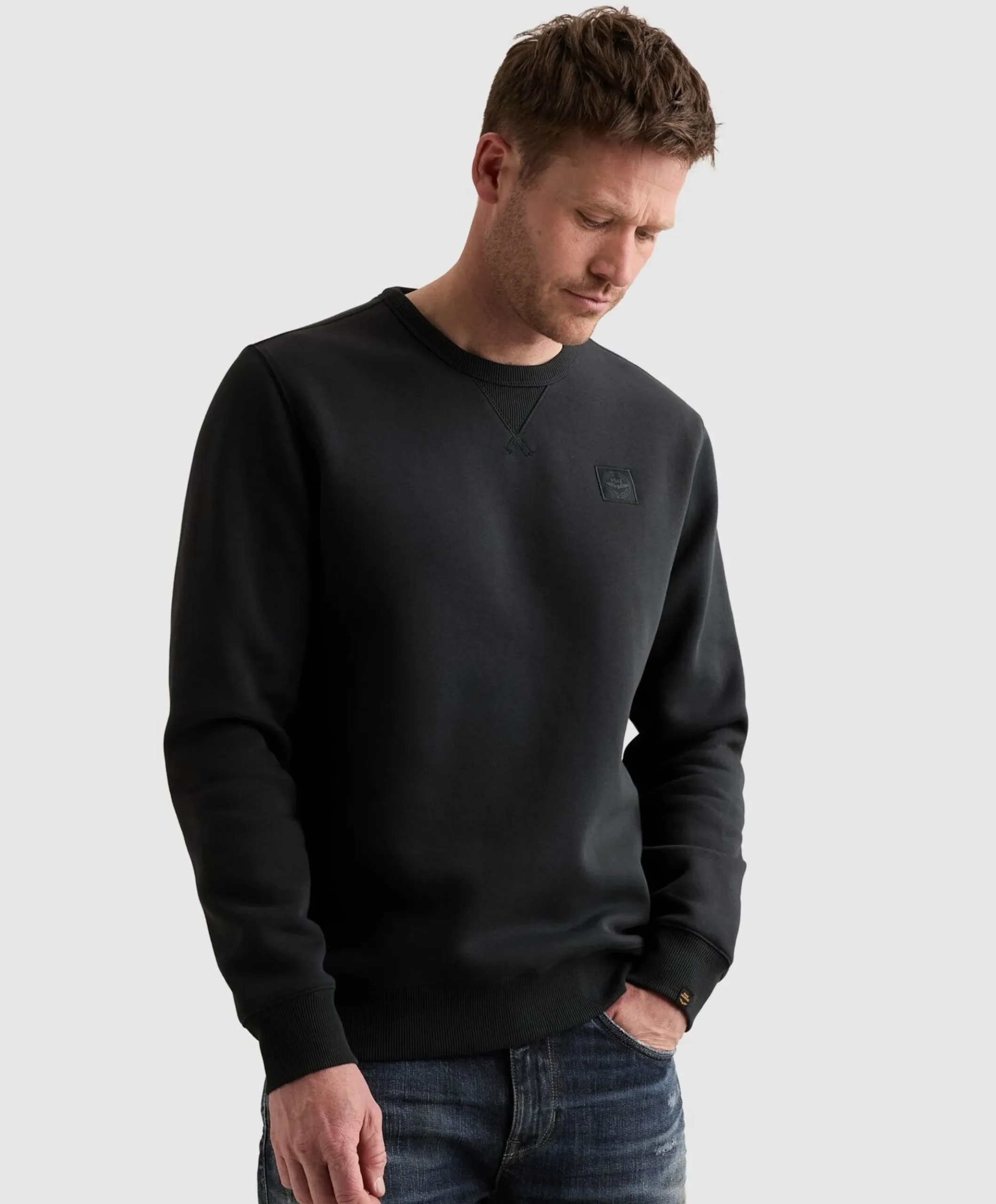 Heren trui blauw