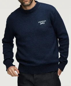 Heren trui blauw
