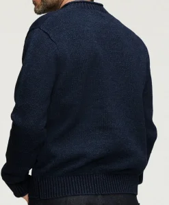 Heren trui blauw