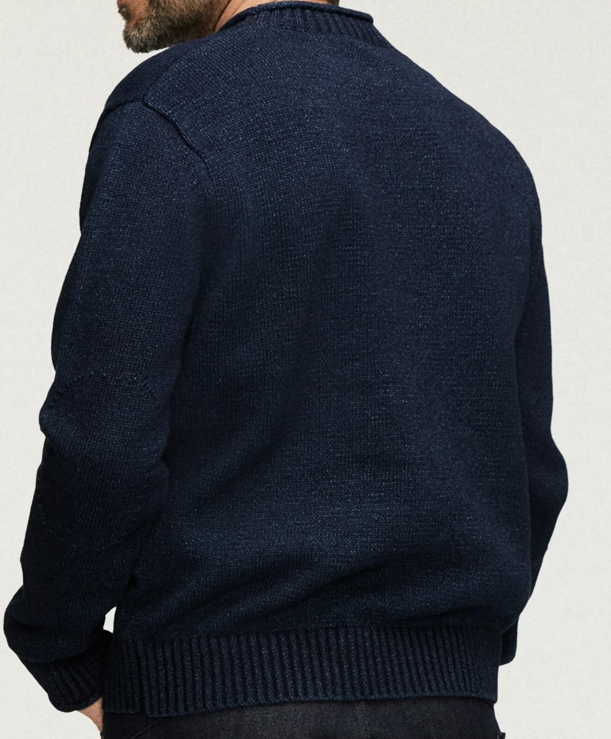 Heren trui blauw