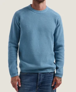 Heren trui blauw