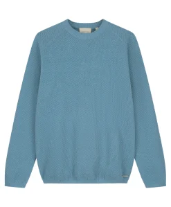 Heren trui blauw