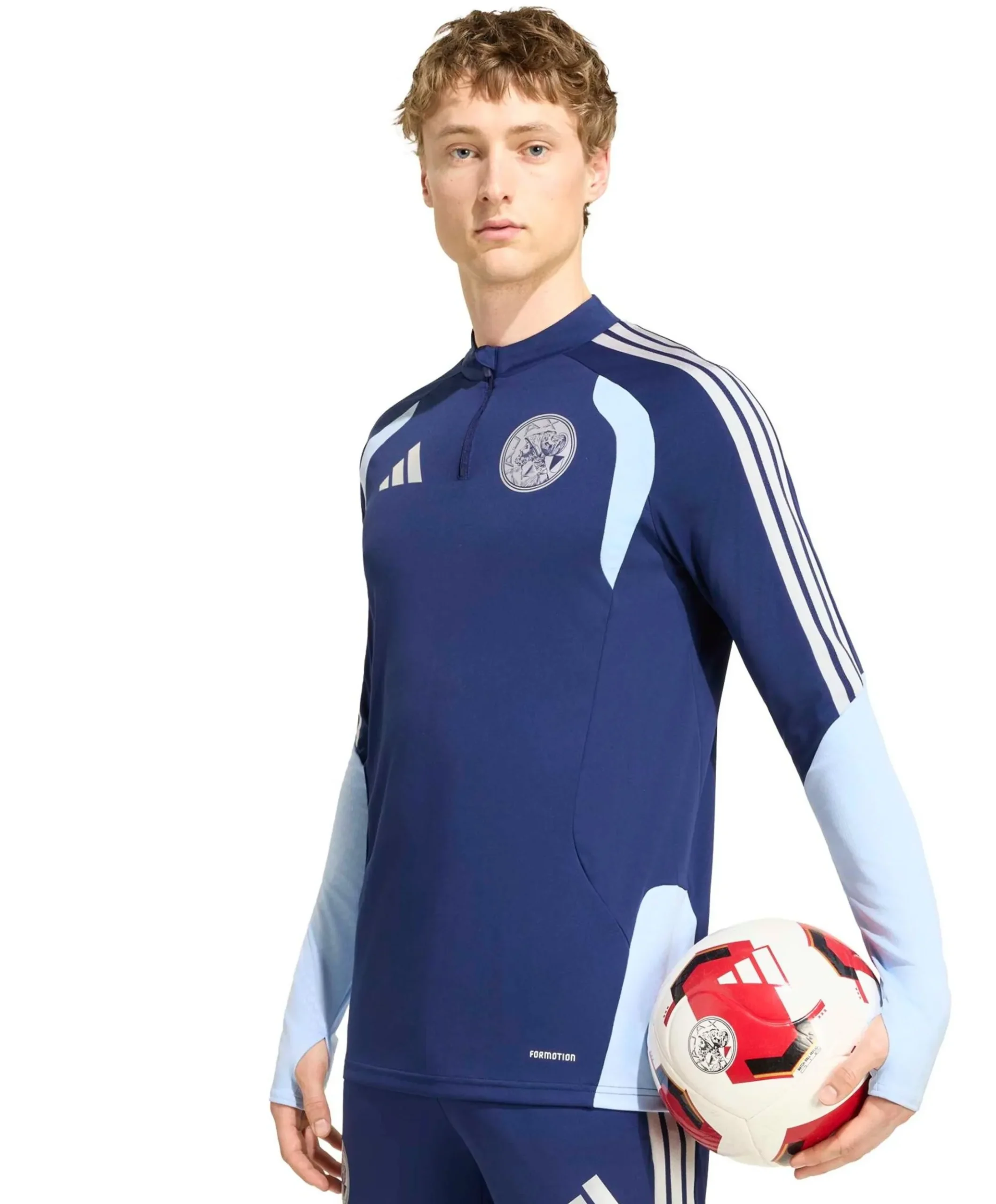 Heren trui blauw
