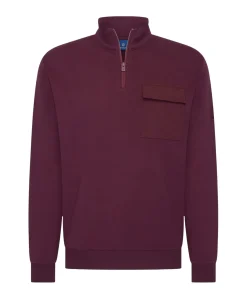 Heren trui bordeaux