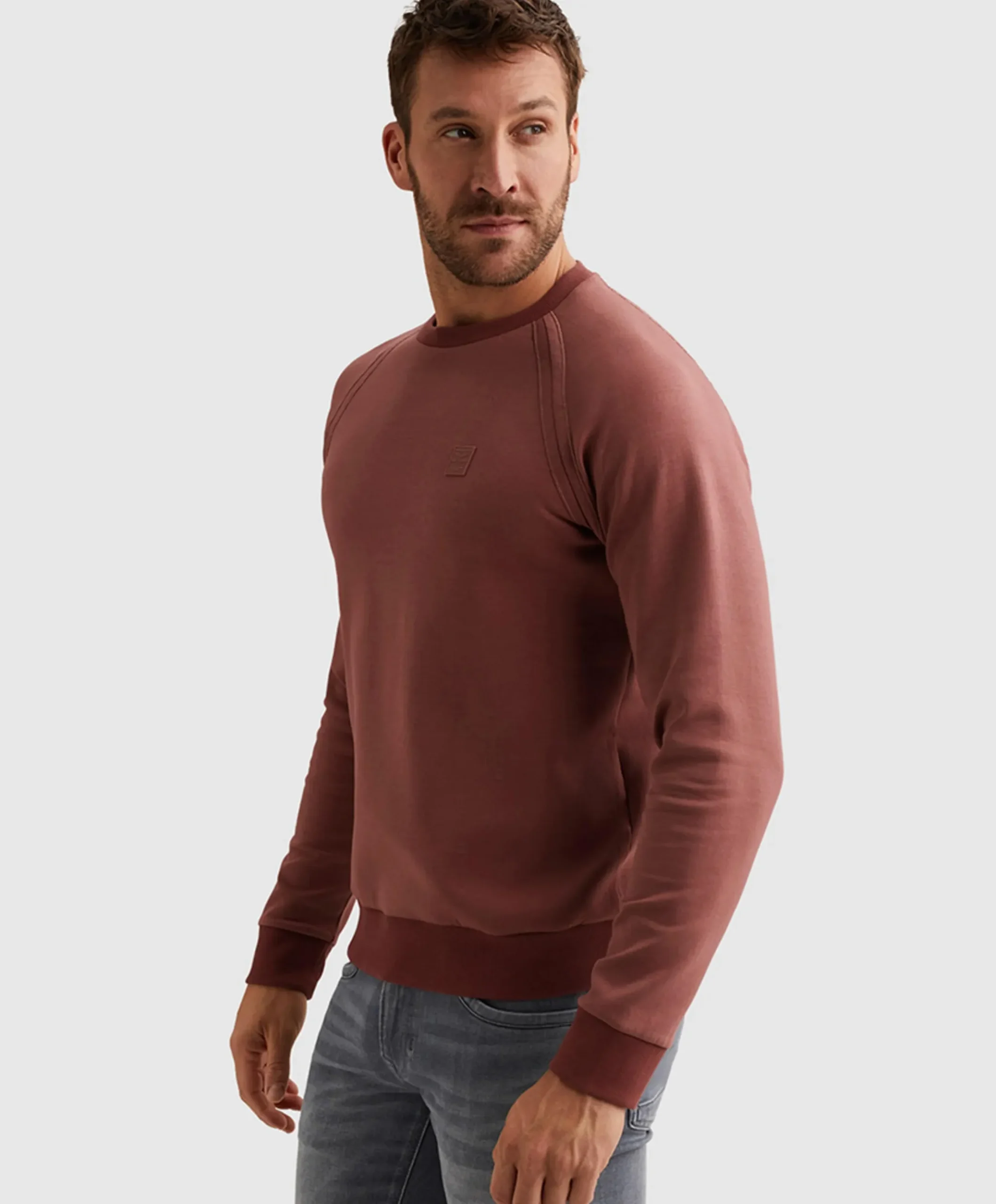 Heren trui bordeaux