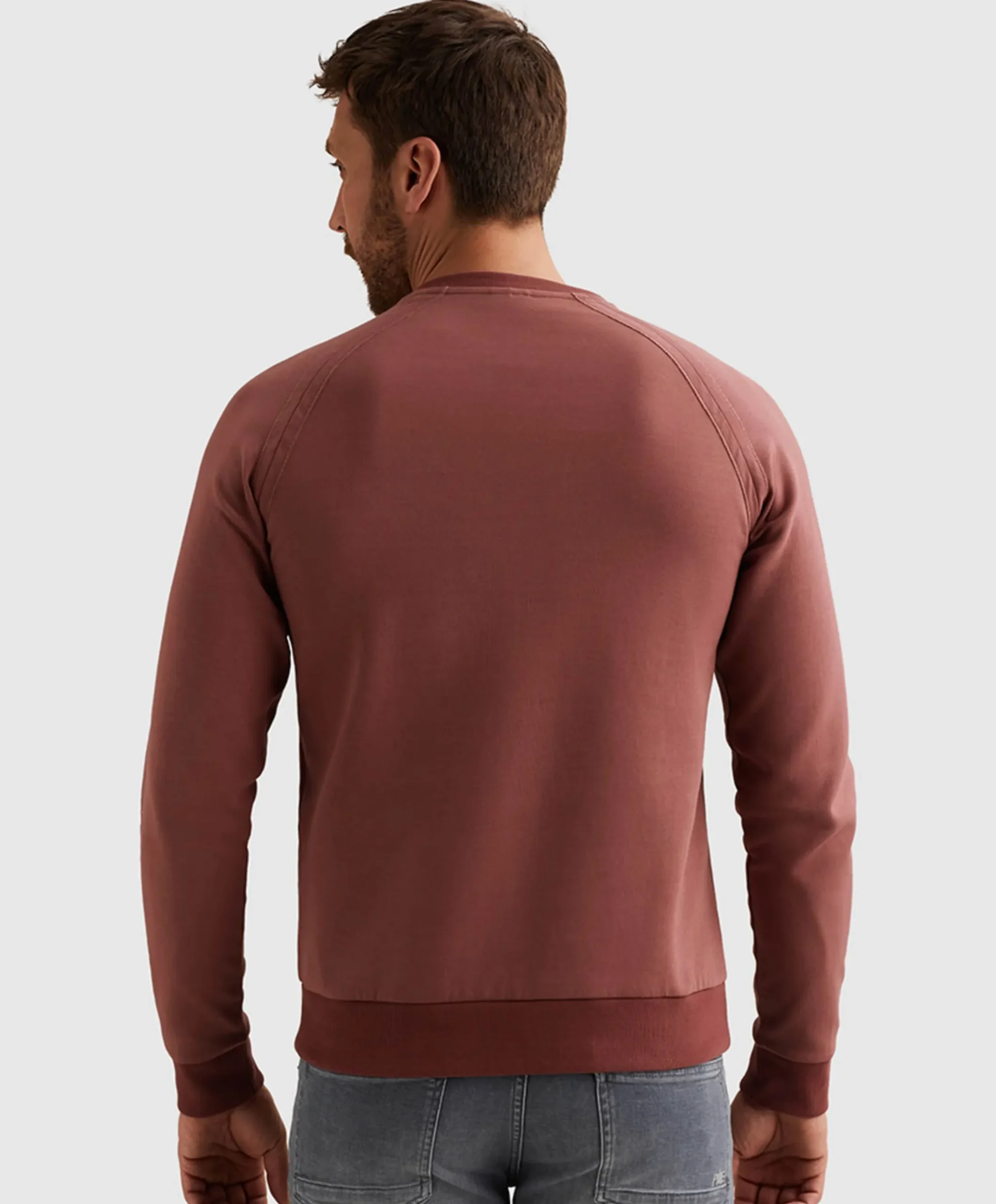 Heren trui bordeaux