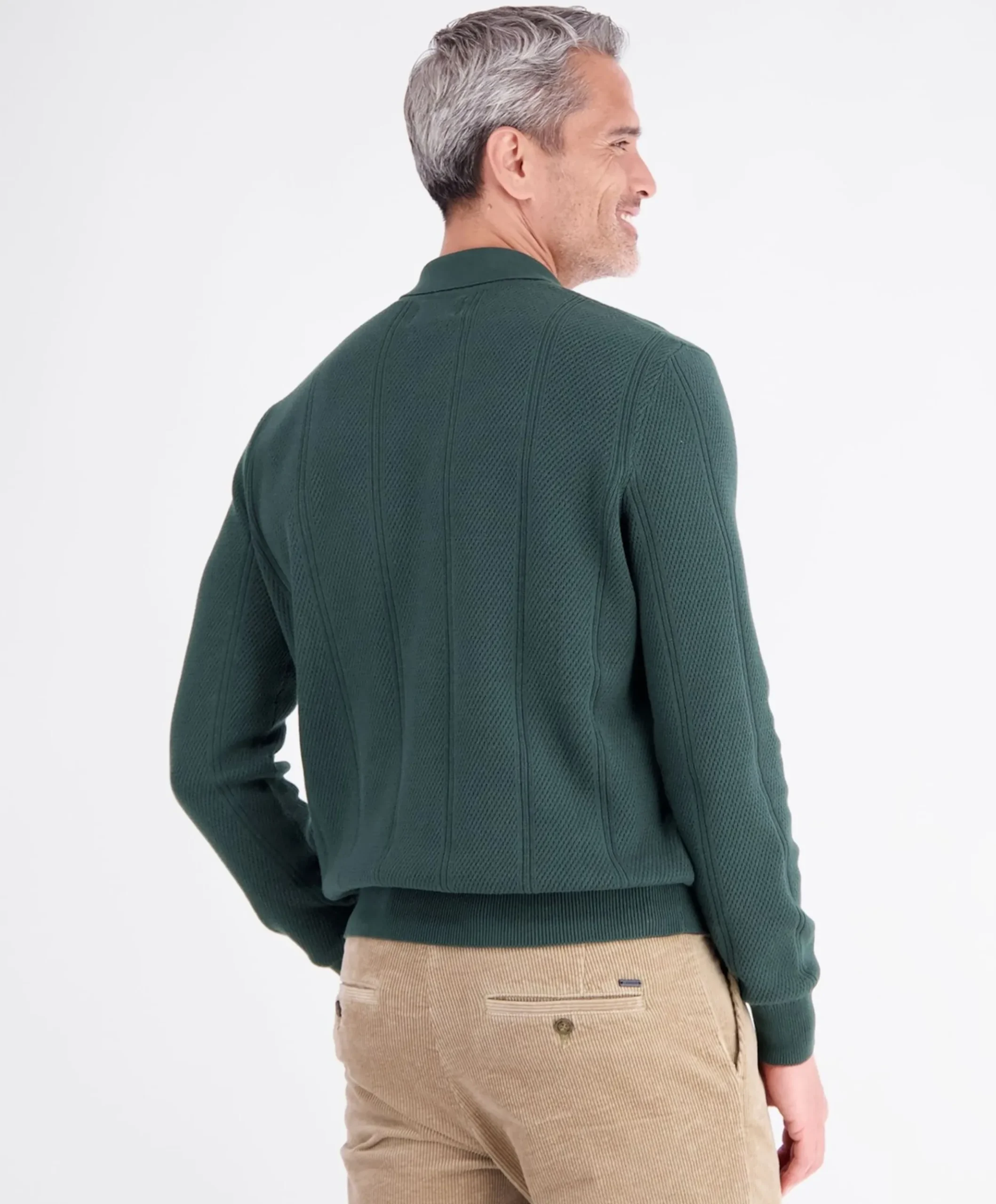 Heren trui groen
