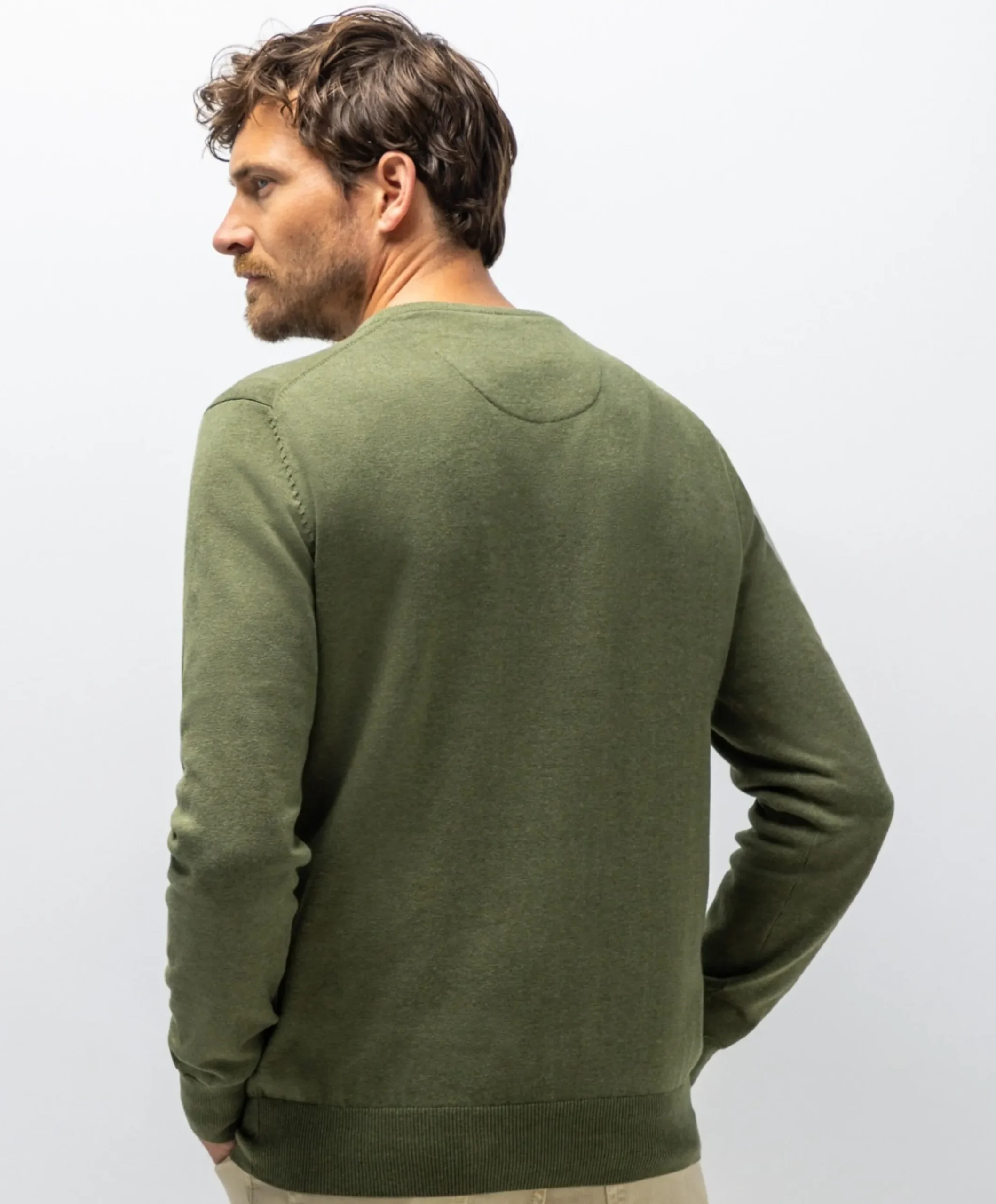 Heren trui groen