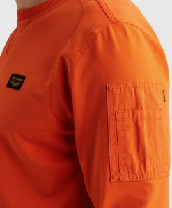 Heren trui oranje