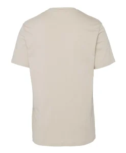Heren T-shirt beige
