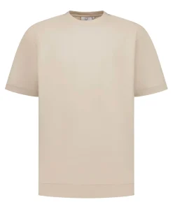 Heren T-shirt beige