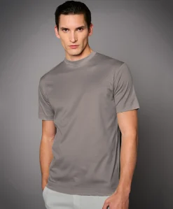 Heren T-shirt beige