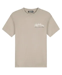Heren T-shirt beige