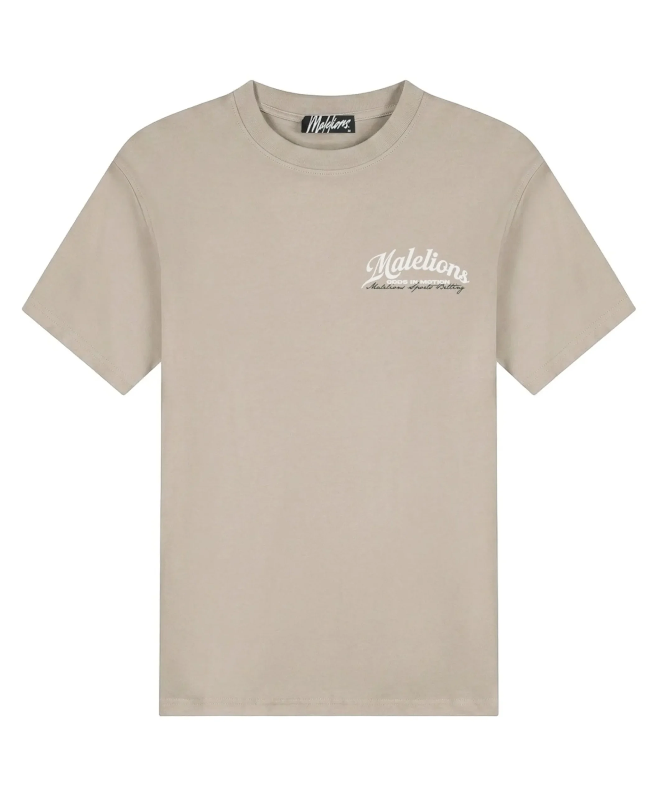 Heren T-shirt beige