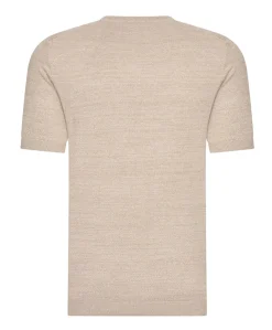 Heren T-shirt beige