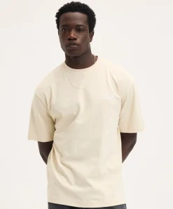 Heren T-shirt beige