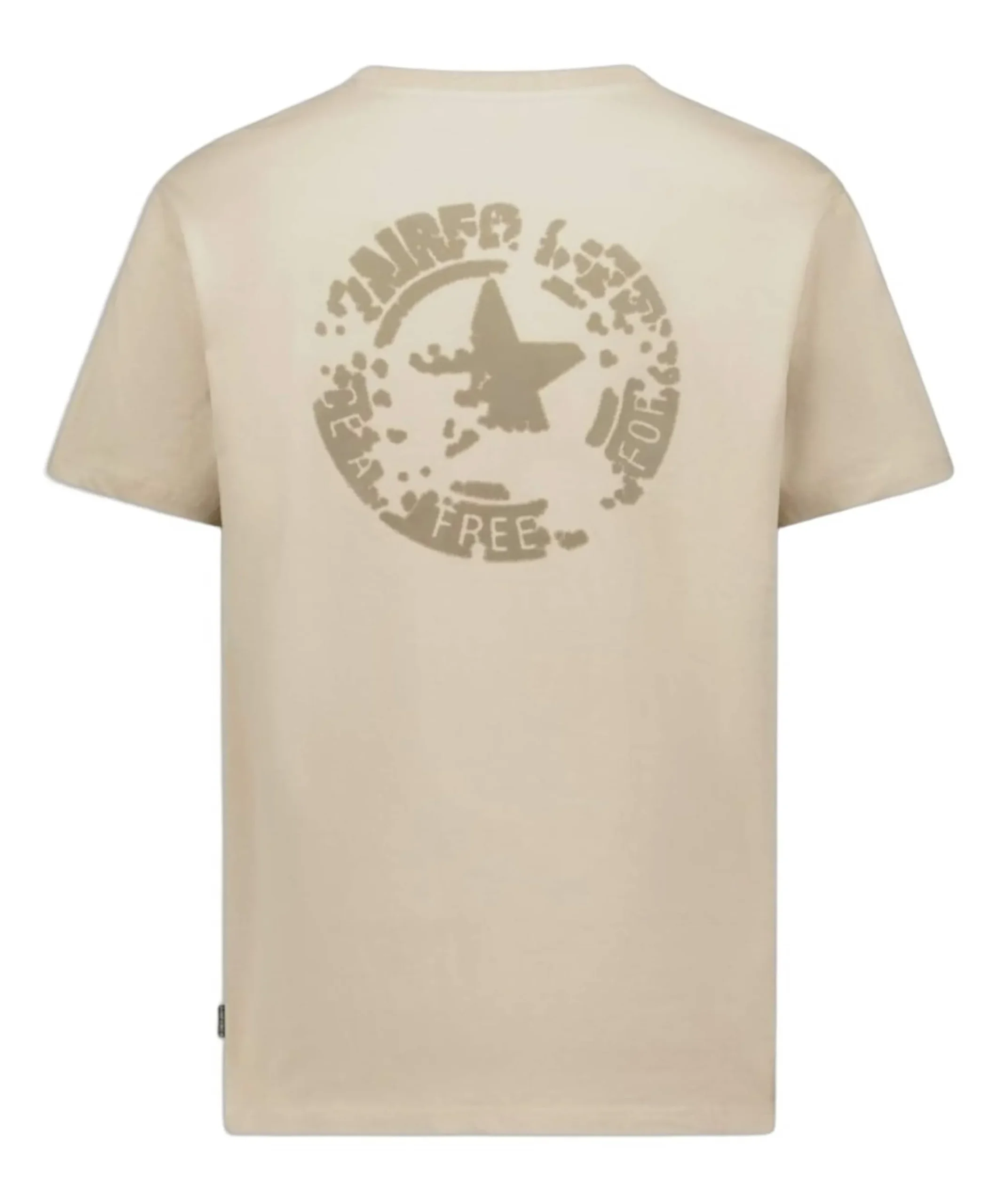 Heren T-shirt beige