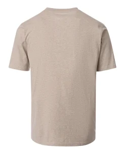Heren T-shirt beige