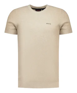 Heren T-shirt beige
