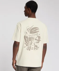 Heren T-shirt beige