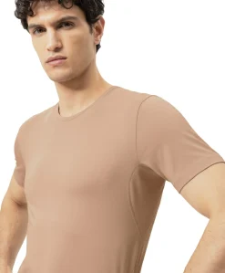 Heren T-shirt beige