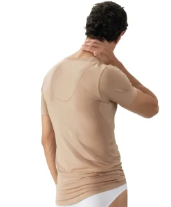 Heren T-shirt beige