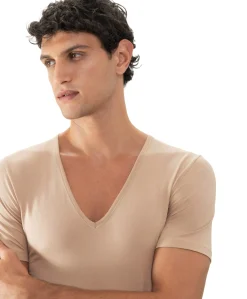 Heren T-shirt beige