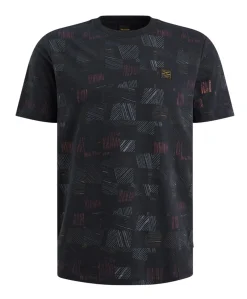 Heren T-shirt blauw