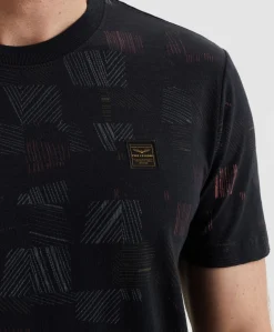 Heren T-shirt blauw
