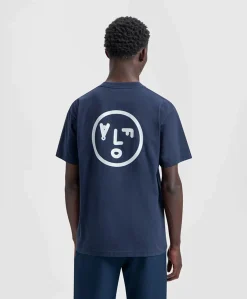 Heren T-shirt blauw
